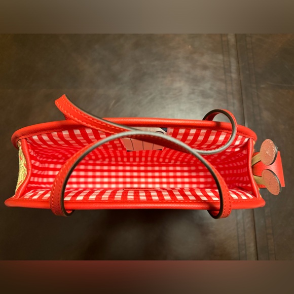 New Gucci GG Star Logo Raffia Snail Bag Tote - Picture 9 of 12